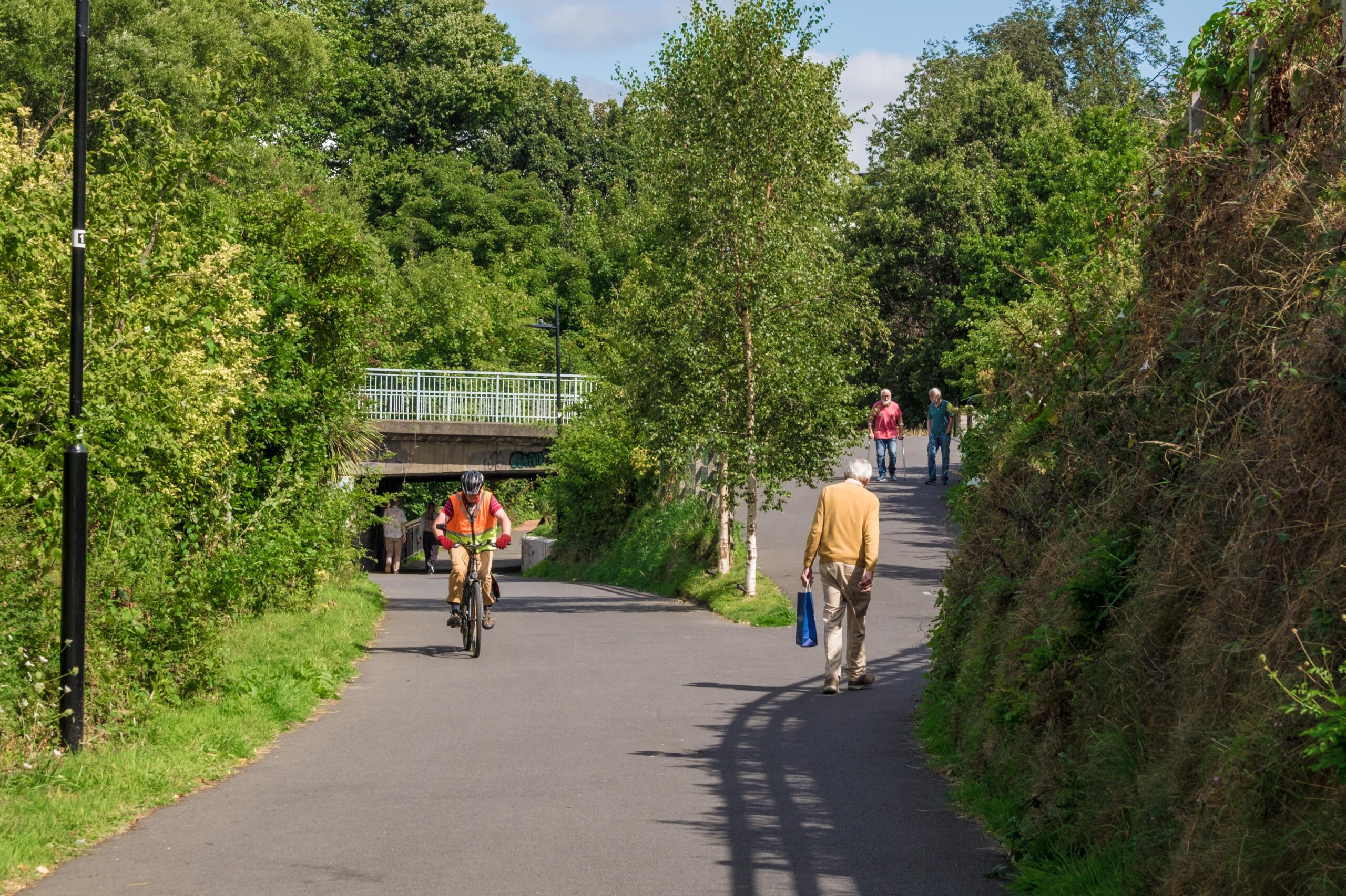 Pedestrian and Cycle Routes Dodder Park