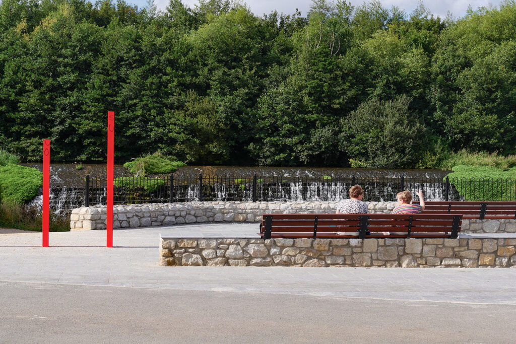 Views towards the Weir Dodder Park